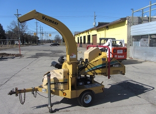 Woodchipper for rent