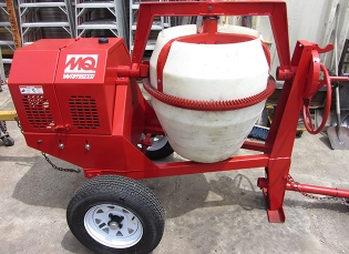 Concrete mixer for rent