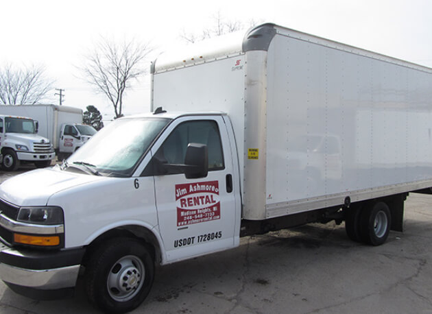 truck for rent from Ashmore Rentals